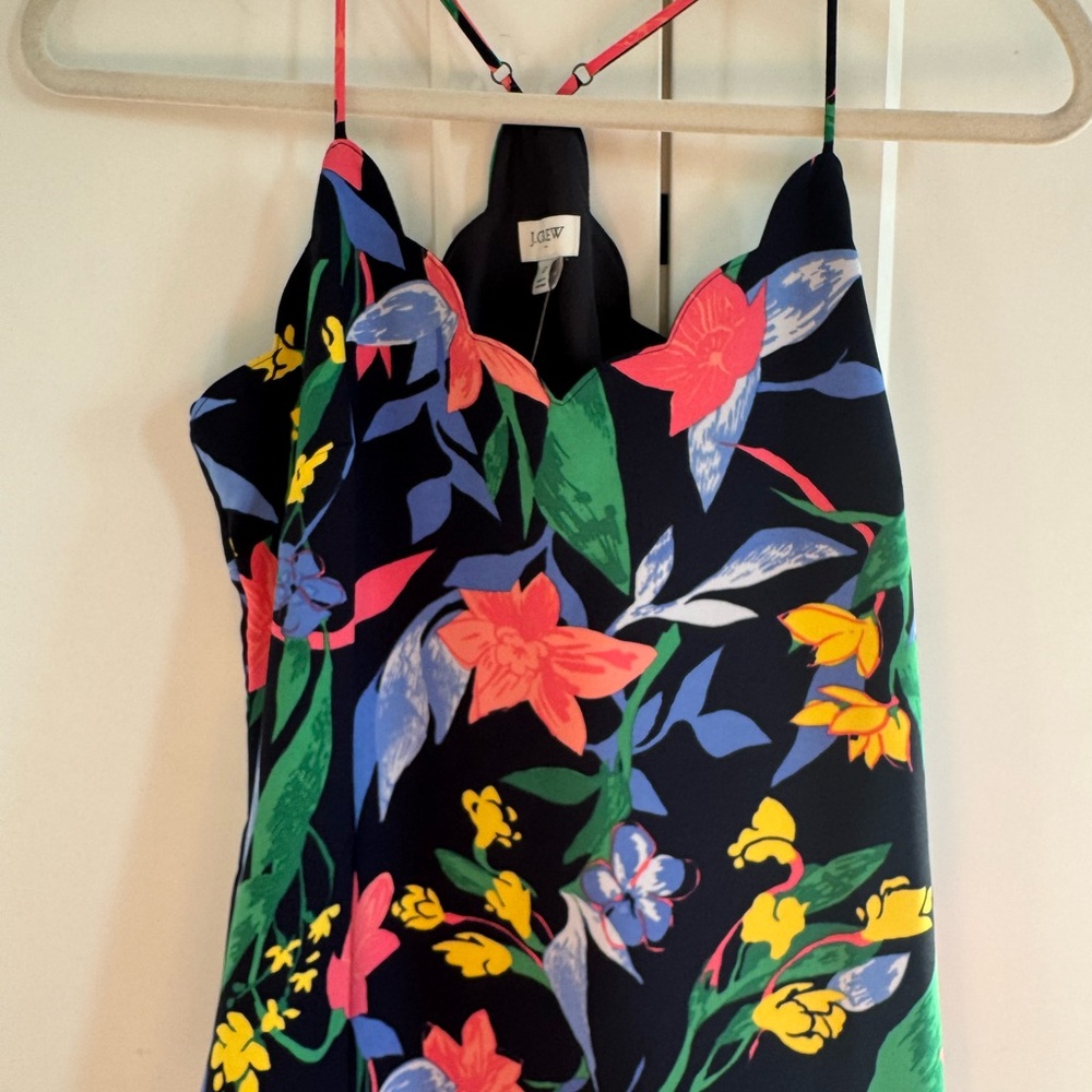 Floral Spaghetti Strap Dress